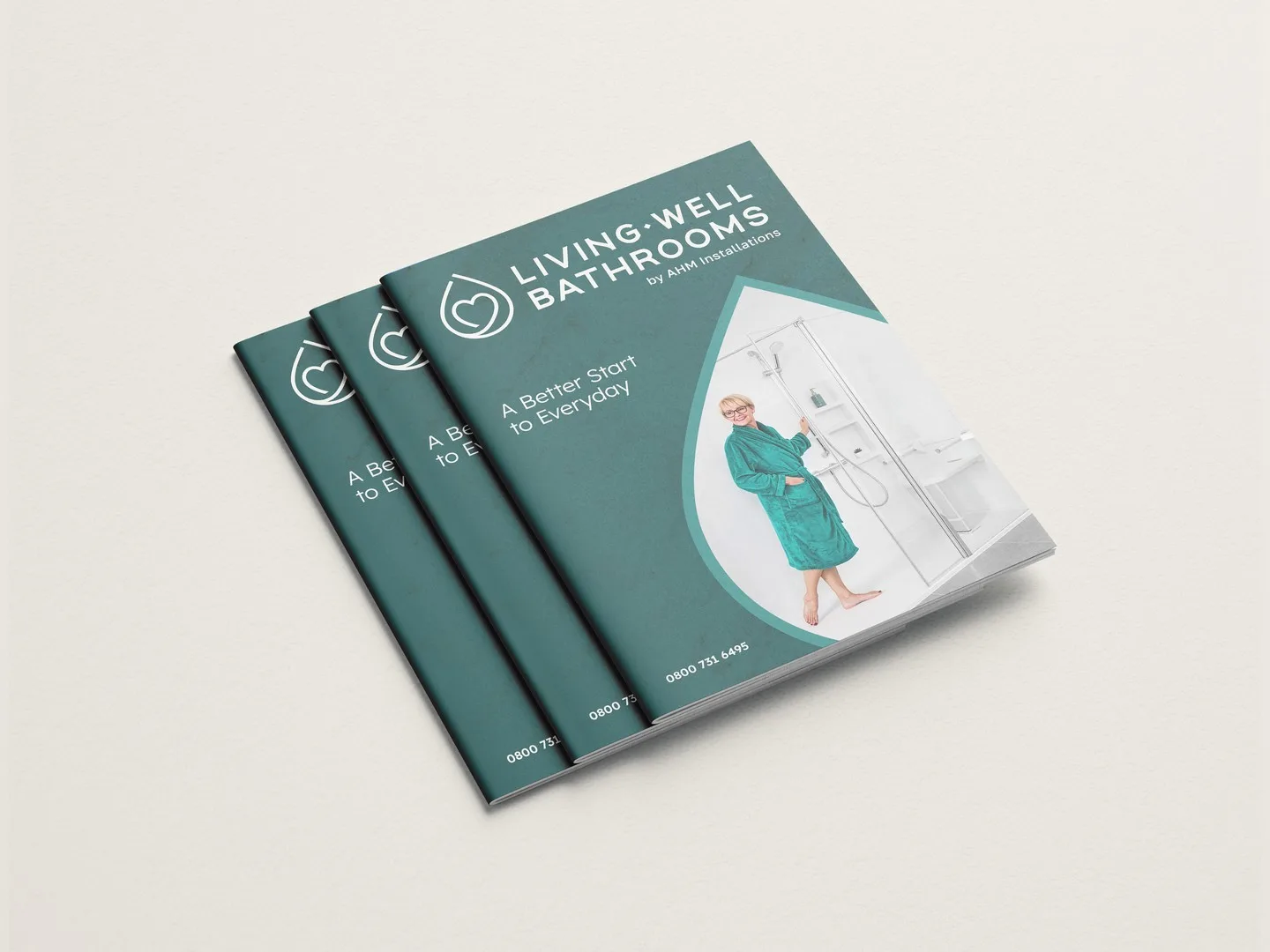 Living Well Bathrooms brochure